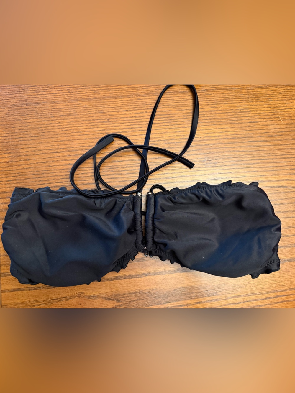 Body Glove Black Bandeau Bikini Top